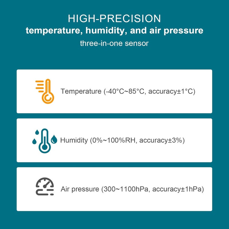 WatangTech BME680 Environmental Sensor | 4-in-1 Temp Humidity Pressure Gas Detector | I2C/SPI Interface | Compatible with Arduino/Raspberry Pi/ESP32/Pico - Image 4